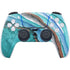 Turquoise Watercolor Geode PlayStation PS5 Skins
