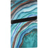 Turquoise Watercolor Geode PS5 Pro Console Skin
