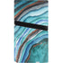 Turquoise Watercolor Geode PS5 Pro Disk Console Skin