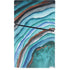 Turquoise Watercolor Geode PS5 Slim Digital Edition Console Skin