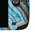 Turquoise Watercolor Geode Steam Deck Handheld Gaming Computer OLED Skin