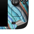 Turquoise Watercolor Geode Steam Deck Handheld Gaming Computer Skin
