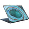 Turquoise Watercolor Geode Surface Laptop Skin