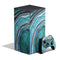Turquoise Watercolor Geode XBox Series X Digital Edition Bundle Skin