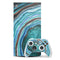 Turquoise Watercolor Geode Xbox Series X Skins