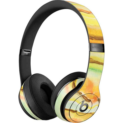 Tuscan Sun Watercolor Geode Beats Solo 3 Wireless Skin