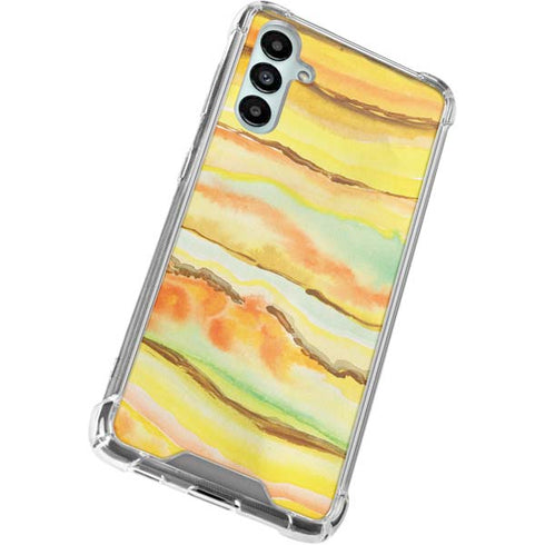 Tuscan Sun Watercolor Geode Gabb Phone 4 Clear Case