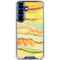 Tuscan Sun Watercolor Geode Galaxy S25 Clear Case