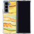 Tuscan Sun Watercolor Geode Galaxy Z Fold5 5G Clear Case