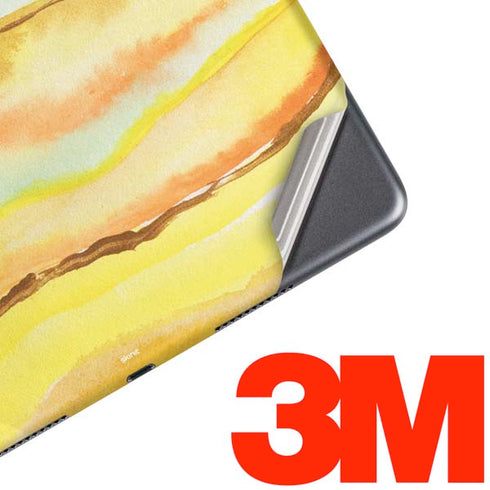 Tuscan Sun Watercolor Geode iPad Skins