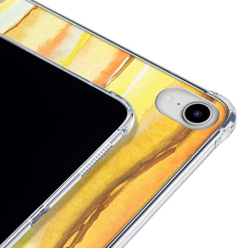 Tuscan Sun Watercolor Geode iPad 11th Gen (2025) Clear Case