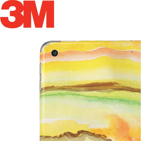 Tuscan Sun Watercolor Geode Apple iPad Skin