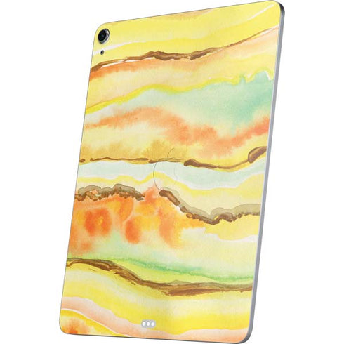 Tuscan Sun Watercolor Geode Apple iPad Air Skin