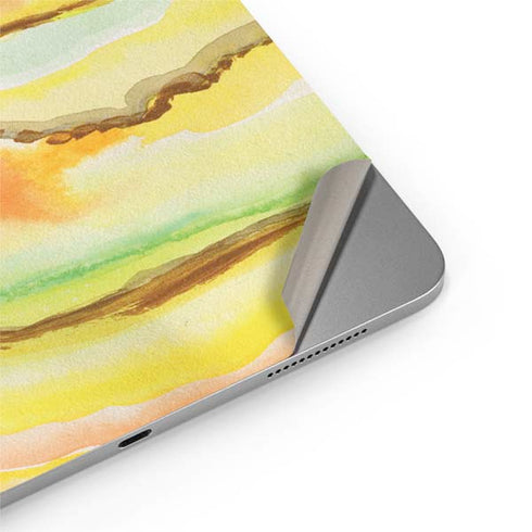 Tuscan Sun Watercolor Geode Apple iPad Air Skin