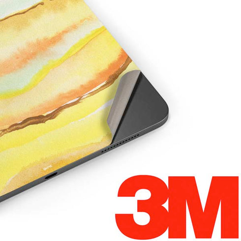 Tuscan Sun Watercolor Geode Apple iPad Pro Skin
