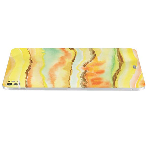 Tuscan Sun Watercolor Geode iPad Pro 13in M4 (2024) Skin