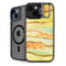 Tuscan Sun Watercolor Geode iPhone 14 Kickstand Case