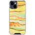 Tuscan Sun Watercolor Geode iPhone 15 Clear Case