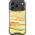 Tuscan Sun Watercolor Geode iPhone 18 Pro Clear Case