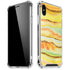 Tuscan Sun Watercolor Geode iPhone X/XS Clear Case
