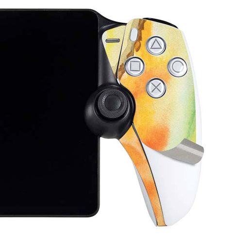 Tuscan Sun Watercolor Geode PlayStation Portal Remote Player Skin