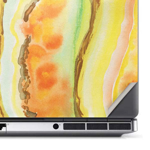 Tuscan Sun Watercolor Geode Dell Precision Skin