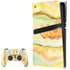 Tuscan Sun Watercolor Geode PlayStation PS5 Skins