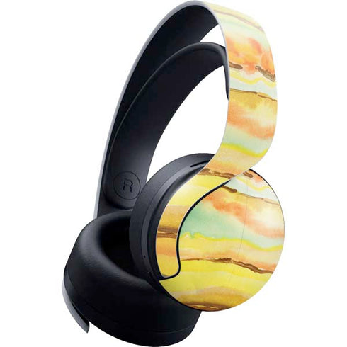 Tuscan Sun Watercolor Geode PlayStation PS5 Skins