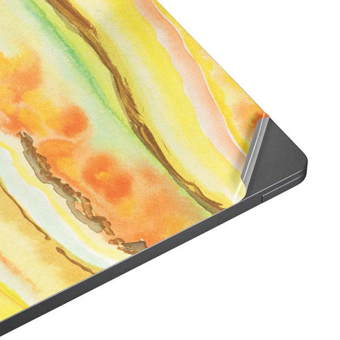Tuscan Sun Watercolor Geode Surface Laptop 7 15in Skin