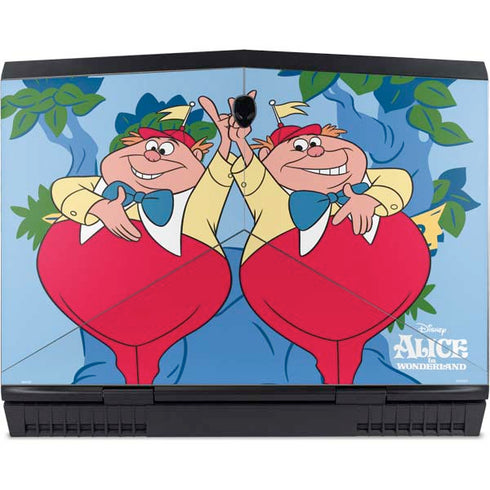 Disney Alice in Wonderland Tweedle Dee and Tweedle Dum Dell Alienware Skin