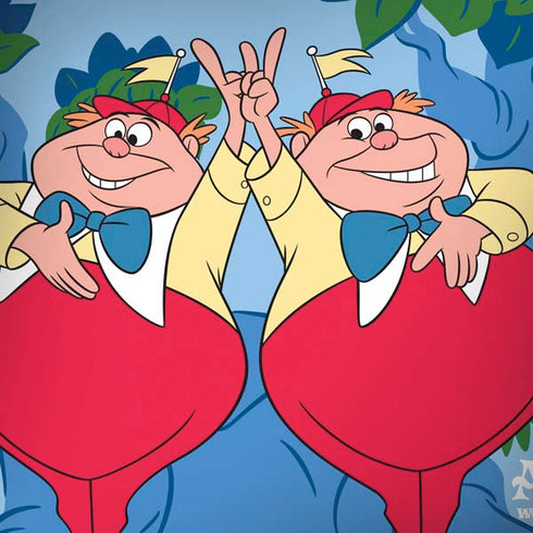 Disney Alice in Wonderland Tweedle Dee and Tweedle Dum Dell Alienware Skin