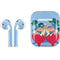 Disney Alice in Wonderland Tweedle Dee and Tweedle Dum Apple AirPods 2 Skin