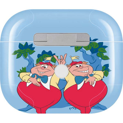 Disney Alice in Wonderland Tweedle Dee and Tweedle Dum Apple AirPods (3rd Gen 2021) Skin