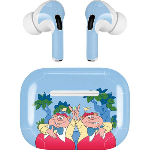 Disney Alice in Wonderland Tweedle Dee and Tweedle Dum AirPods Skins
