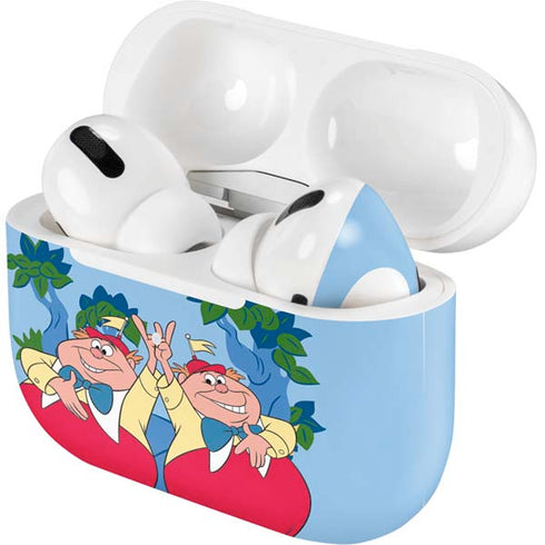 Disney Alice in Wonderland Tweedle Dee and Tweedle Dum AirPods Skins