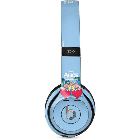 Disney Alice in Wonderland Tweedle Dee and Tweedle Dum Beats Solo 2 Wired Skin