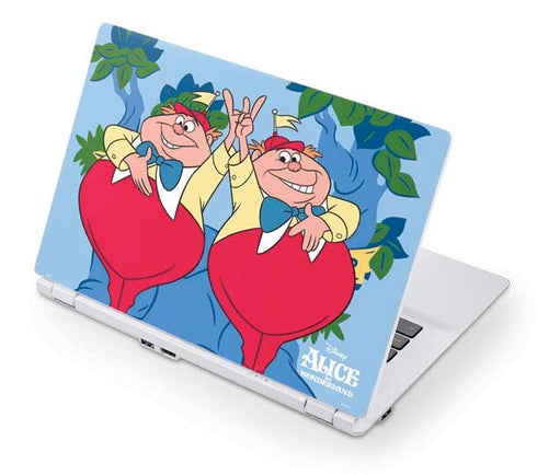 Disney Alice in Wonderland Tweedle Dee and Tweedle Dum Acer Chromebook Skin