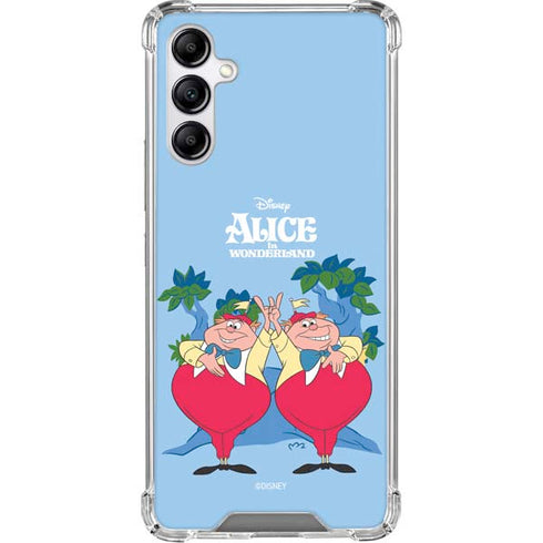 Disney Alice in Wonderland Tweedle Dee and Tweedle Dum Gabb Phone 4 Clear Case