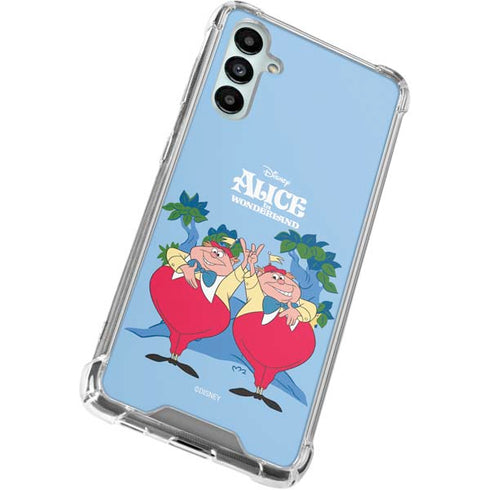 Disney Alice in Wonderland Tweedle Dee and Tweedle Dum Gabb Phone 4 Clear Case