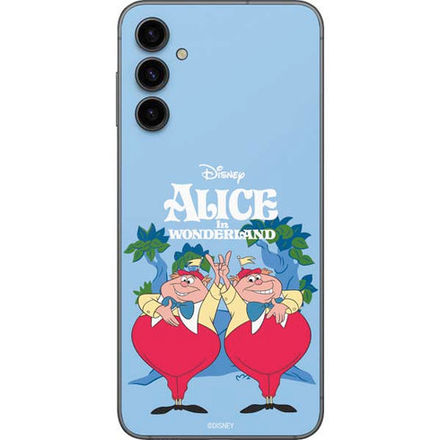 Disney Alice in Wonderland Tweedle Dee and Tweedle Dum Galaxy A14 5G Skin