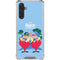 Disney Alice in Wonderland Tweedle Dee and Tweedle Dum Galaxy A17 Clear Case