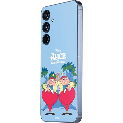Disney Alice in Wonderland Tweedle Dee and Tweedle Dum Galaxy A35 5G Skin
