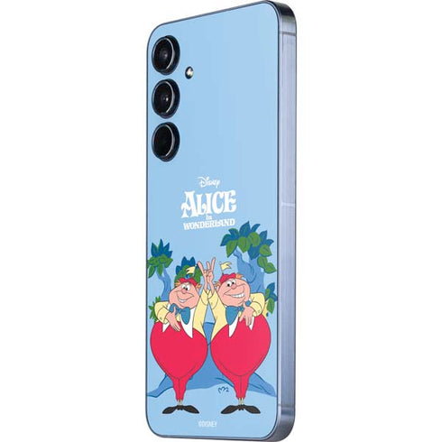 Disney Alice in Wonderland Tweedle Dee and Tweedle Dum Galaxy A36 5G Skin