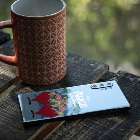 Disney Alice in Wonderland Tweedle Dee and Tweedle Dum Galaxy Note 10 Plus Skin