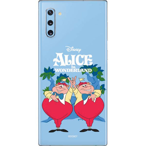 Disney Alice in Wonderland Tweedle Dee and Tweedle Dum Galaxy Note 10 Skin