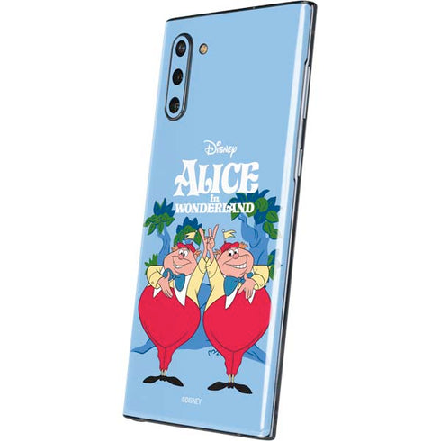 Disney Alice in Wonderland Tweedle Dee and Tweedle Dum Galaxy Note 10 Skin