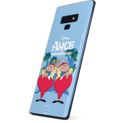 Disney Alice in Wonderland Tweedle Dee and Tweedle Dum Galaxy Note 9 Skin