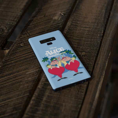 Disney Alice in Wonderland Tweedle Dee and Tweedle Dum Galaxy Note 9 Skin