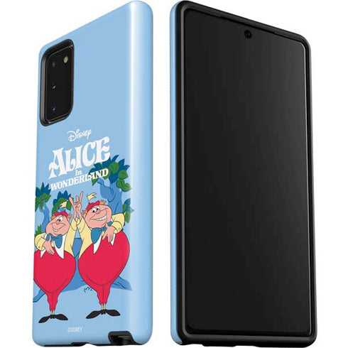 Disney Alice in Wonderland Tweedle Dee and Tweedle Dum Galaxy Note20 5G Pro Case