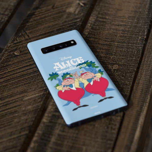 Disney Alice in Wonderland Tweedle Dee and Tweedle Dum Galaxy S10 Plus Skin
